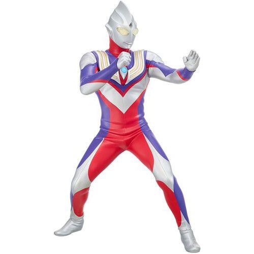 Banpresto - Ultraman Tiga - Hero's Brave Statue Figure - Ultraman Tiga (Kagayakeru Monotachi E) [Collectables] Figure, Collectible
