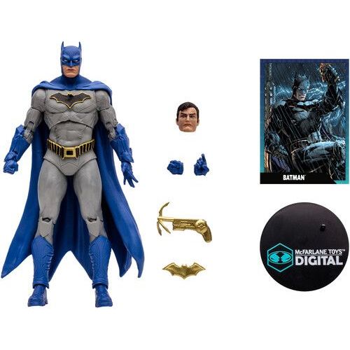 Dc Direct - Dc Rebirth - 7" Batman Figure With Mcfarlane Toys Digital Collectible [Collectables] Action Figure