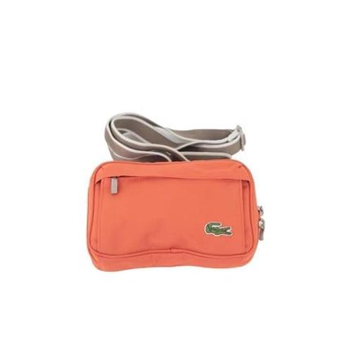 Lacoste - Pochette en coton - Seconde main - Orange