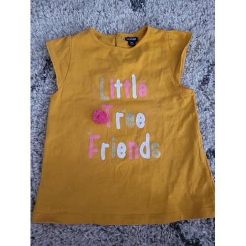 T-Shirt Jaune Moutarde 18 Mois