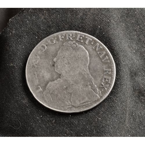 Pièce Monnaie Écu Aux Oliviers 1730 En Argent