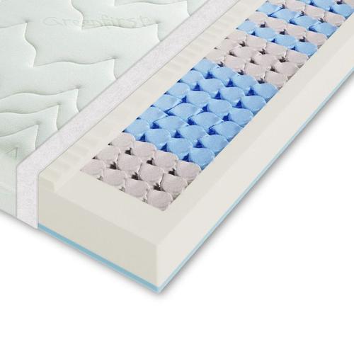 Matelas À Ressorts Ensachés 100x200 Mi-Ferme & Ferme, Hauteur 22cm