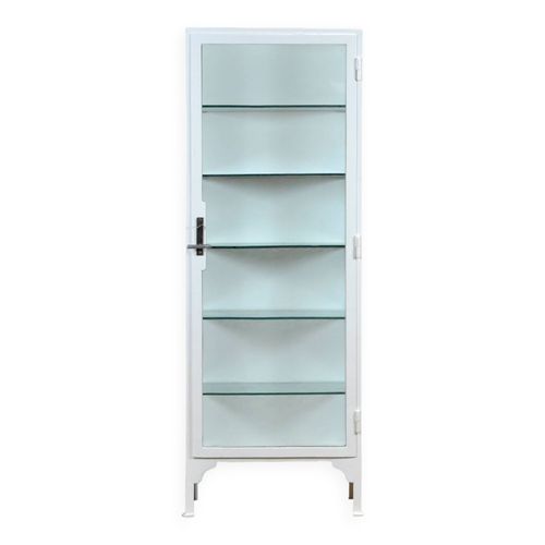 Armoire  Pharmacie Vintage Des Annes 1930 Blanc