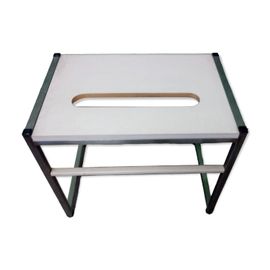 Petite Table Style Industriel Blanc