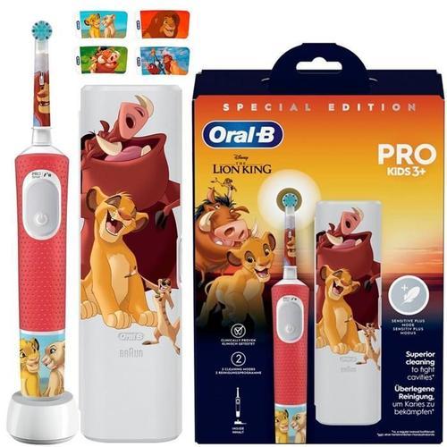 Brosse À Dents Électrique Oral-B Vitality Pro 103 Lion King + Étui 