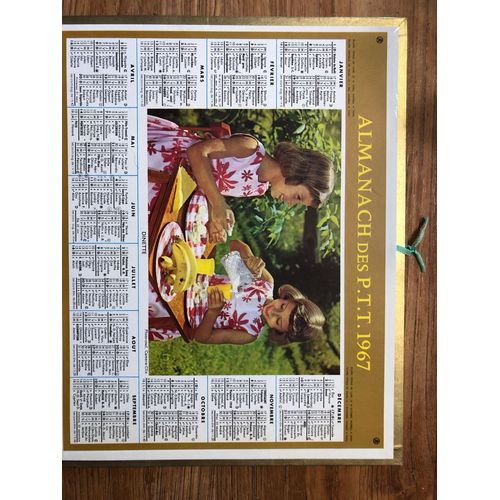 Almanach Des Ptt 1967
