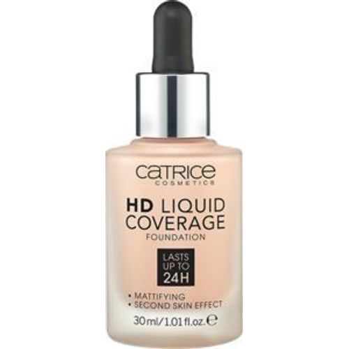 Catrice - Liquid Make-Up Hd Liquid Coverage (Foundation) 30 Ml 