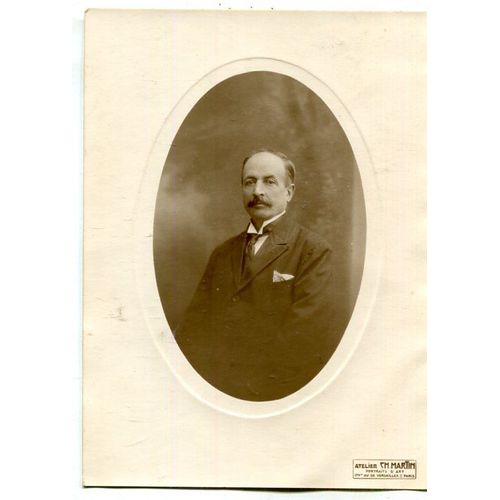 Photo Ancienne - Portrait D' Art - Atelier Ch Martin - Paris