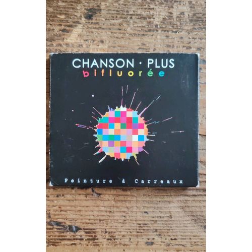 Chanson . Plus Bifluoré. Peinture À Carreaux