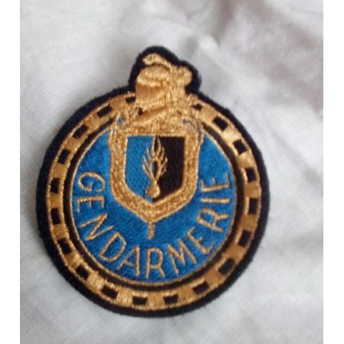 Ecussson Gendarmerie Obsolète Velcro