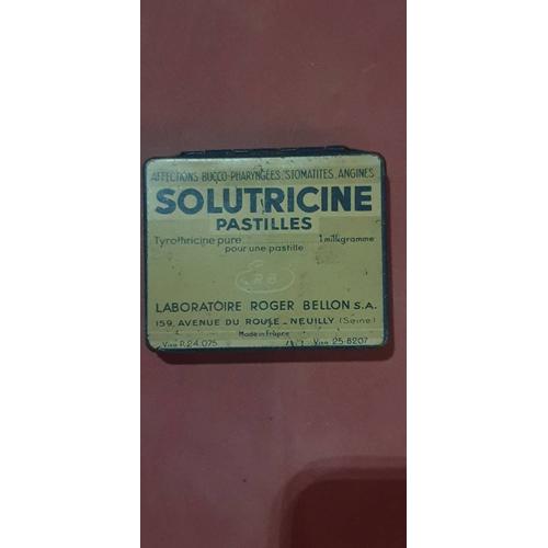 Ancienne Boîte - Solutricine Pastilles