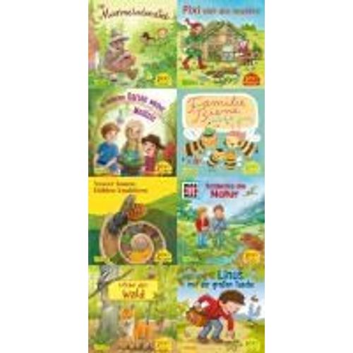 Pixi-Box 290: Pixi Liebt Die Natur (8x8 Exemplare)