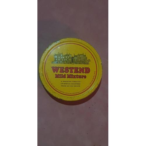 Ancienne Boîte Du Tabac Westend Mild Mixture