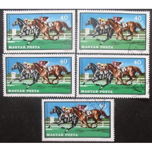 Hongrie N°2192 X 5 Oblitéré