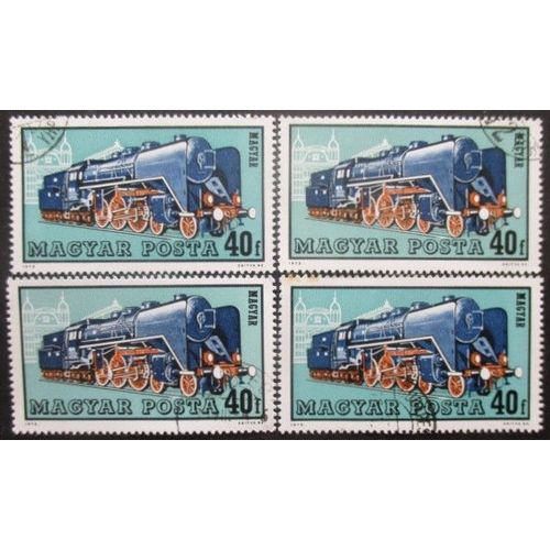 Hongrie N°2209 X 4 Oblitéré