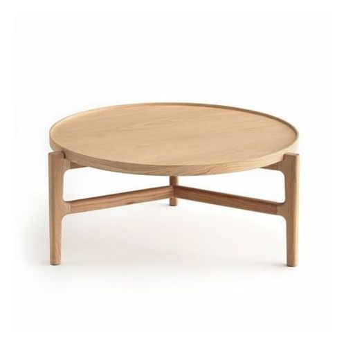 Am.Pm - Table Basse Ø94 Cm Chêne, Alyasa - Beige