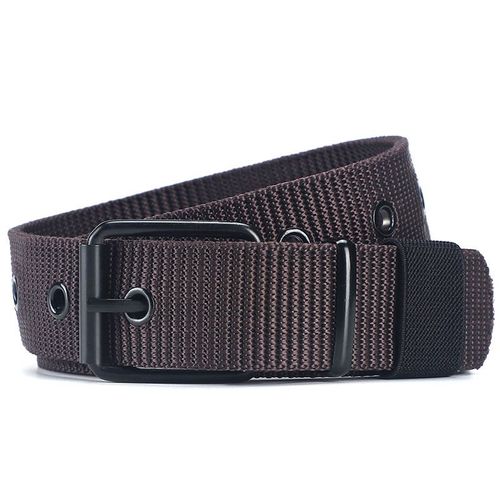 Ceinture En Toile 120cm Café