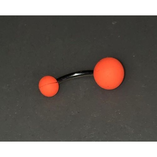 Piercing De Nombril Orange Fluo