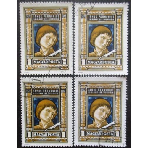 Hongrie N°2217 X 4 Oblitéré