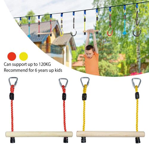 Barres De Balançoire Trapèze, Barres De Singe, Accessoires D'obstacle, Équipement D'entraînement Pour Enfants, Anneau Aire De Jeu, Balançoire À Domicile