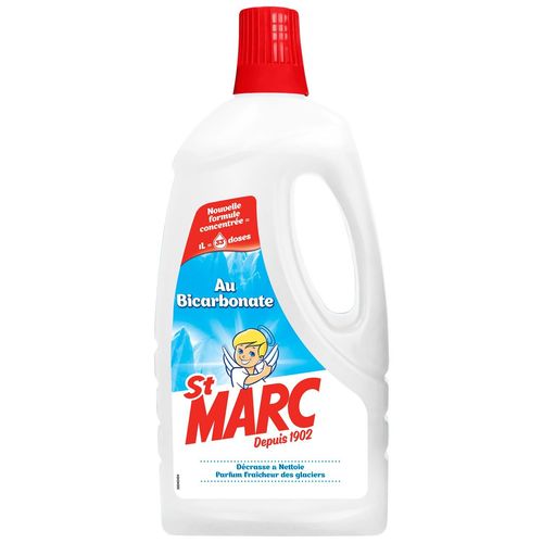 ST MARC Liquide Multi-Usages Bicarbonate - Nouvelle formule concentrée 1L