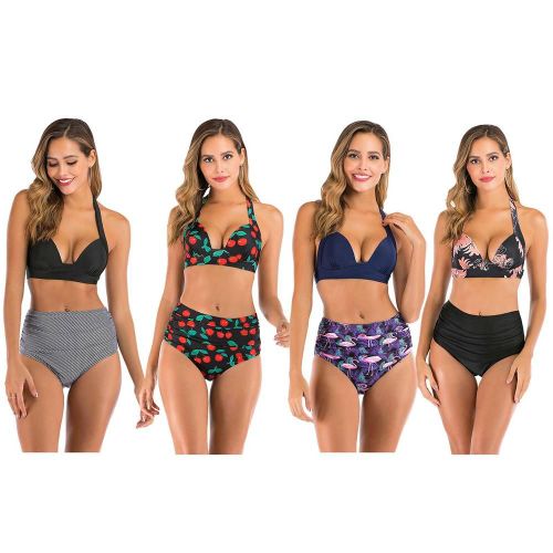 Maillot De Bain Grande Taille Sexy Pour Femmes, Bikini Brésilien, Push-Up, Taille Haute, Ensemble Deux Pièces, 2021