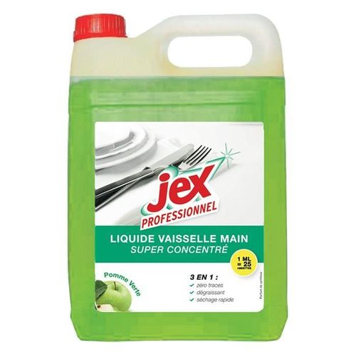 Jex Bidon 5 l Liquide vaisselle Main Concentr¿ Parfum Pomme
