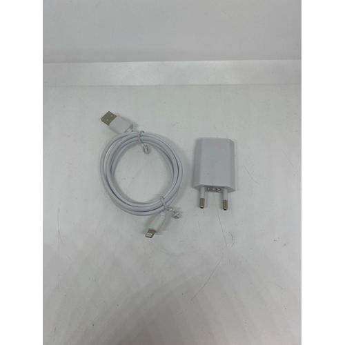 Chargeur Lightning + Bloc De Charge 