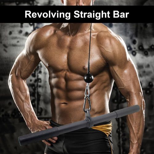 Barre Rotative Et Droite Pour L'entraînement Musculaire, Barre De Traction Pour La Maison