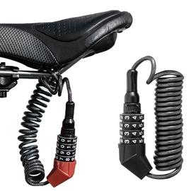 Verrouillage Antivol pour casque de moto, avec alarme, reconfigurable, pour  poussette, vélo