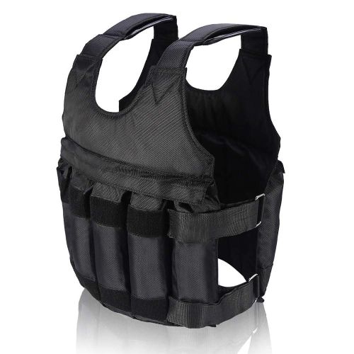 Gilet Lesté Réglable De 50kg, Gilet D'entraînement, De Fitness, De Gymnastique, De Boxe