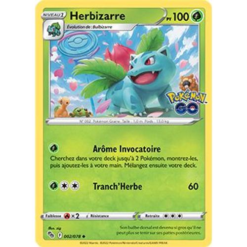 Herbizarre - 002/078 - Pokemon Go