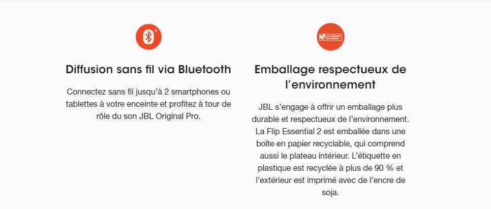Jbl Flip Essential 2 Bluetooth - Finlande, Produits Neufs - Plate-forme de  vente en gros
