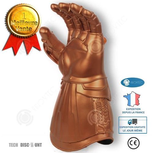 Inn® Gant De L'infini Thanos Marvel Avengers Déguisement Cosplay Enfant/Adultes Jouet Articulé Réaliste Super Héros Iron Man Endgame