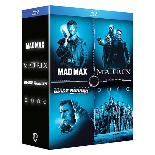 Mad Max + Matrix + Blade Runner + Dune - Pack - Blu-Ray