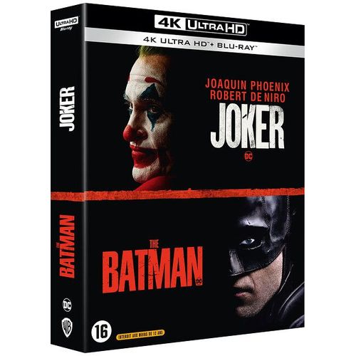 The Batman + Joker - 4k Ultra Hd + Blu-Ray