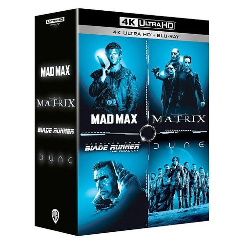Mad Max + Matrix + Blade Runner + Dune - 4k Ultra Hd + Blu-Ray