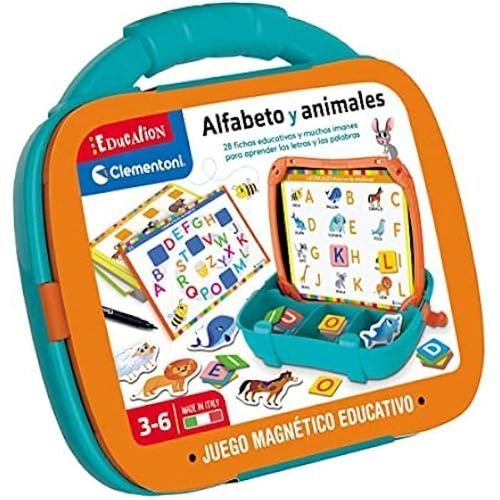 Jeu Éducatif - Clementoni - Mallette Magnétique Alphabet Education - Multicolore - 3 Ans Et Plus