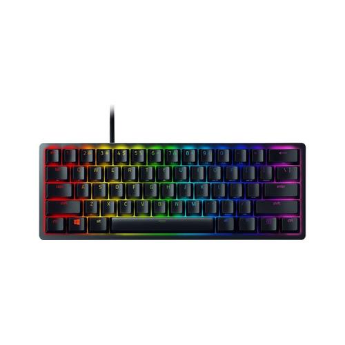 razer clavier mécanique razer huntsman mini (red switch) (fr layout) noir