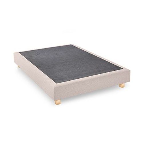 Sommier Tapissier 140x190 Cm Beige Confortluxe