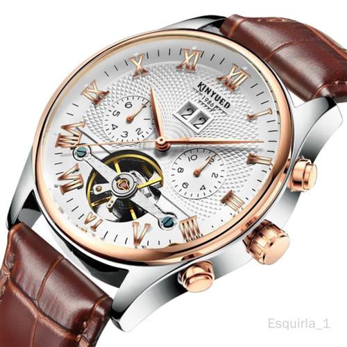 Montres De Marque -Function -Function Mens Montre Marron