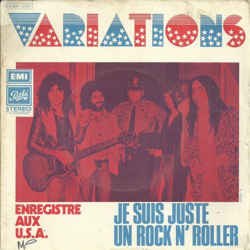 Variations (Robert Fitoussi - Marc Tobaly - Isaac "Jacky" Bitton - Jim Morris ....) : Je Suis Juste Un Rock N'roller (M. Tobaly - P. Michel) 3'37 / The Jam Factory (Marc Tobaly - J. Bitton) 4'03