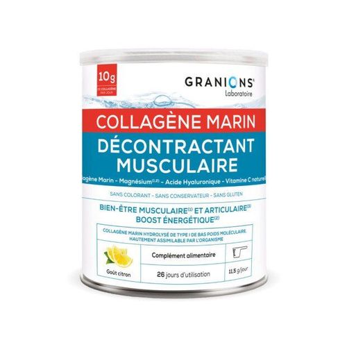 Granions Décontractant Musculaire Collagène Marin Pot De 300 G 