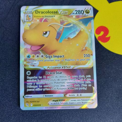 Carte Pokemon Dracolosse Vstar 050/078 - Eb 10.5 Pokemon Go