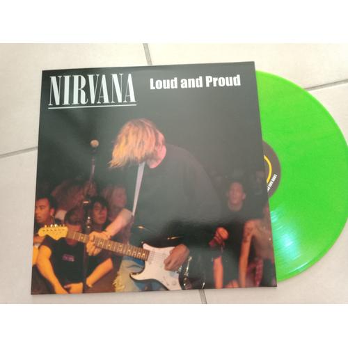 Nirvana Loud & Proud Lp Demos 91-94 Vynil Couleur