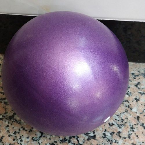 Balle De Yoga Épaisse Et Antidéflagrante, Matte Avec Clip À L'arrière, En Paille, Pilates, Gymnastique, 20 À 25cm