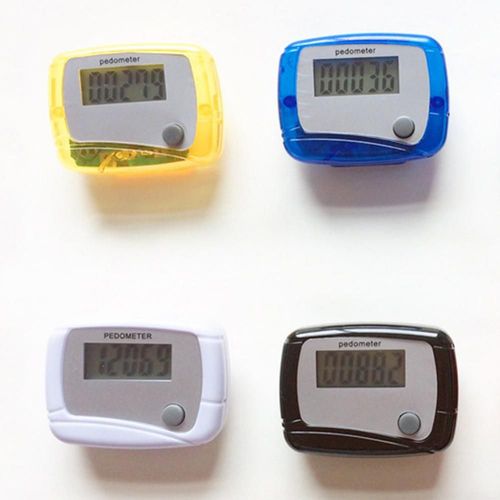 Podomètre Portable Numérique Lcd, Mini Podomètre Portable, Compteur De Pas, Marche, Course À Pied, Équipement De Fitness