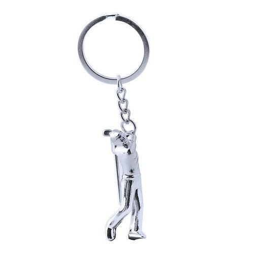 Nouveau Porte-Clés En Métal En Forme De Golfeur Pour Hommes Et Femmes, Meilleur Charme D'affaires, Cadeau De Fête, Bijoux K1801