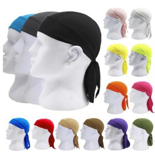 Foulard Pour La Tête, Séchage Rapide, Pour Homme,Casquette Pour Le Cyclisme Et La Course À Pied, Bandeau, Bandana, Style Estival, Pirate, Écharpe,