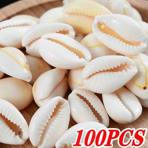 Perles Ovales Blanches En Coquillage Naturel, 100 Pièces, Pour La Fabrication De Bijoux, Bracelet, Accessoires De Bricolage